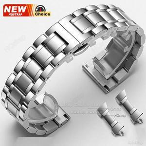 티쏘 시계 밴드용 버터플라이 버클 스테인리스 스틸 스트랩 20mm 22mm 18mm 14mm 16mm 17mm 19mm 21mm 23 2