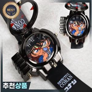 애니메이션 탐정 코난 레이저 어린이 만화 시계