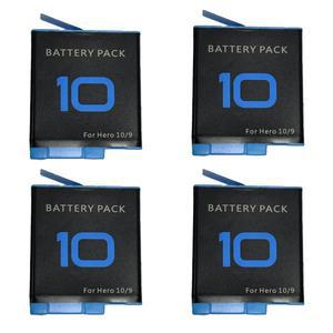 GoPro Hero 9 11 12 용 10 스포츠 카메라 배터리 3.85V 1800mAh 모션 충전식 리튬 이온