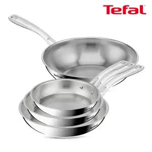 테팔 인덕션 SS 퍼펙트 레지스트 4종(팬20+24+28+웍28)