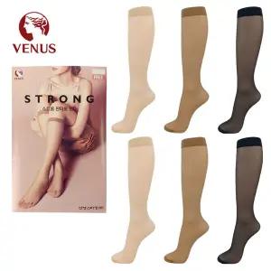 비너스 15데니아 판타롱 스타킹 6족 검정 살구 커피 고탄력 무릎 양말 얇은 밴딩 봄 여름