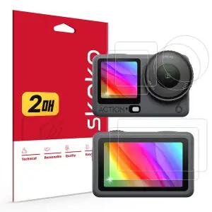[스코코]DJI 오즈모 액션6 초고화질 트루컬러 AR 액정보호필름 3종 2세트