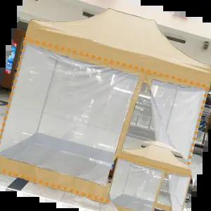 행사용천막 DZB 캐노피 천막 벽면만 일체형 모기장벽면 2.5X3.75