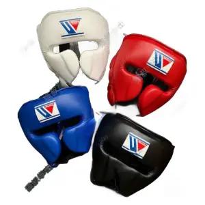 위닝 머리보호대 페이스가드 T형 헤드기어 레드 4컬러 사이즈별 사용감 가드