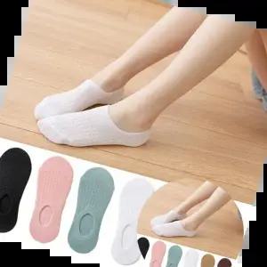 정장양말 여자 여름양말 통기성 얇은덧신 발등메쉬 5켤레묶음