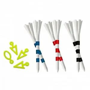 플라스틱 골프 티 눈금 표시 방향꽂이 티꽂이