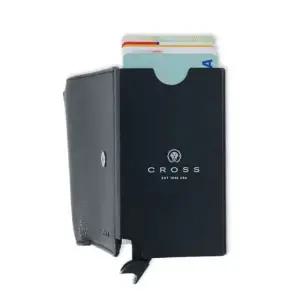 MASK BROWN OAK ID WALLET GIFT MUSTARD WITH MARK BR AUTOMATED RFID BLACK GIFT