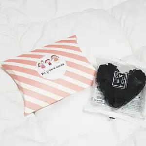 DR24 핑크반달상자하트미역 답례품1개