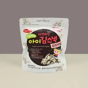 베베스트 처음 먹는 아이 김스낵 오리지널 1개 아기 과자 간식 김부각 864389
