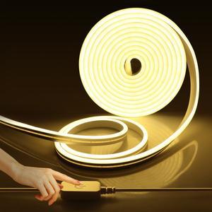 DC12V/24V EU 플매트 카펫 러그 네온 LED 스트립 1M 2M 3M 5M 방수 디밍이 가능 램프 테이프 실내 실외 백