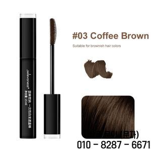 반영구 뿌리 염색 펜   즉각적인 새치 커버 스틱 임시 색바램 없는 헤어