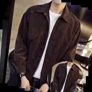 여성숏패딩 스웨이드 소재로 고급진 셔츠형자켓 간절기 점퍼