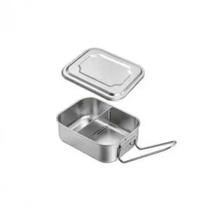 [콩심팥심]식판 용기 식사 보관 용기 2구 사각반합