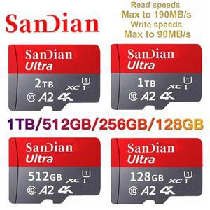 2TB SD 메모리 카드 1TB 512GB 256GB 초고속 전송 마이크로 TF Cartao De Memoria For Phone PC