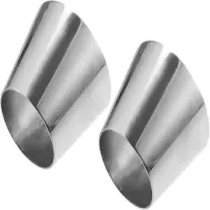 아크로픽스 자동차 맨드릴 배기 벤드 엘보우 파이프 304 스테인리스 스틸 동심원 감속기 2.5 OD에서 3.5 OD