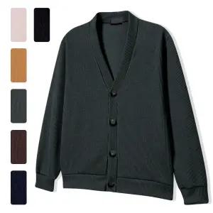 남성 간절기 부드러운 데일리 니트 가디건_CMT061