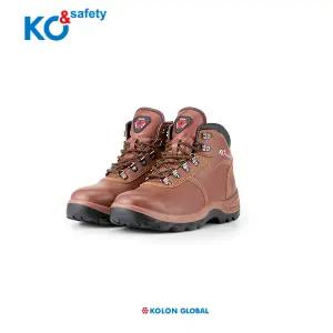 코오롱글로벌 KG-661K 안전화 6인치 와이드토캡 지퍼 작업화