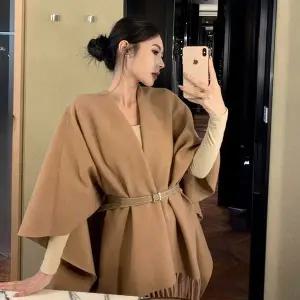 데일리 숄 가디건 판초 케이프 롱 머플러 어깨 담요 간절기 방한 패션