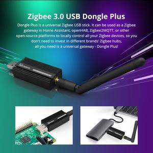 SONOFF ZIGBEE 모듈 동글 플러스 범용 허브 지원 USB ZIGBEE2MQTT ZBDONGLE ZHA 무선 게이트웨이 스마트