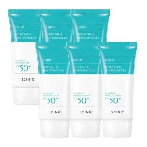 싸이닉 단독구성 엔조이 슈퍼마일드 선 에센스 50ml 6개