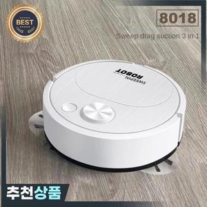 청소 로봇 자동 홈 미니 기계 USB 충전 스마트 스윕  2-In-1 진공 청소기  완구