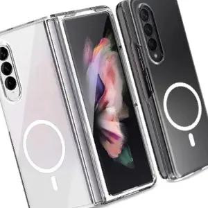 갤럭시Z플립/폴드6 5 4 3 맥세이프 투명 젤하드케이스