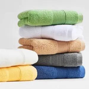 샤워 타올 손닦기 깔끔한 자수 단체주문 수건 욕실용