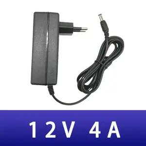AC DC 12V 4A 4000mA 48W 전원 어댑터 EU 미국 AU 영국 플러그 100V-240V 220V AC 12V DC 전원 공급 장치 4