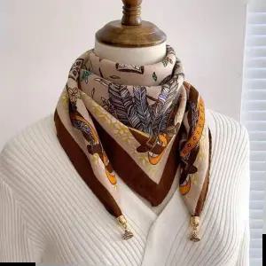 펜던트스카프 목가리개 펜던트 스카프 봄 가을 자석 머플러