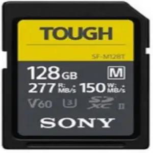 Sony TOUGH-M series SDXC UHS-II Card 128GB V60 CL10 U3 Max R277MB/S W150MB/S (SF-M128T/T1)