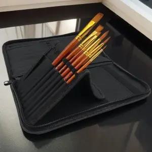 bns 수채화 붓 케이스 파우치 붓집 붓통 휴대용 화장품 붓집 붓파우치 수채화붓케이스