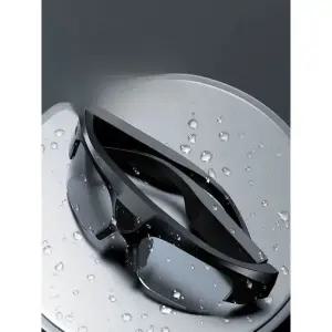 액션캠 스마트 고글 카메라 안경 여행 방송용 블랙 투명 렌즈 + 편광