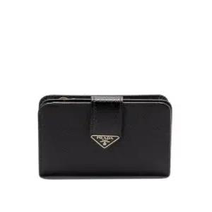 라프리마  로고 가죽 반지갑 1ML018 2C7X F0002