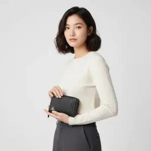 54020008U S000D N403 비건 바이오그린 그레인 지퍼 지갑