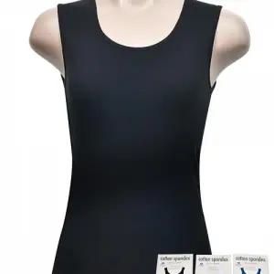 린다 편안한 데일리 여성 런닝 심플 베이직 끈나시