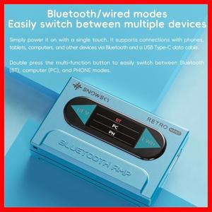 FiiO Snowsky RETRO NANO 블루투스 DAC 및 헤드폰 앰프 aptX Adaptive LL(3.5mm/4.4mm 포함)