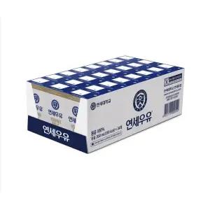 연세우유 멸균우유 200mlx24팩