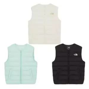 노스페이스 키즈 에센셜 패딩 베스트 NV3NR01 20251016