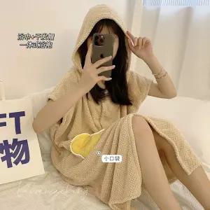 오아픽 11번가 해변 서프 물놀이 비치타올 수영장 긴팔 망토 성인 계곡 가운