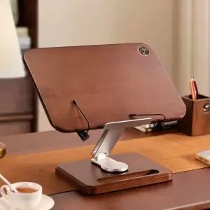 각도조절독서대 우드책받침 호두나무 독서대받침대 독서대거치대 접이식