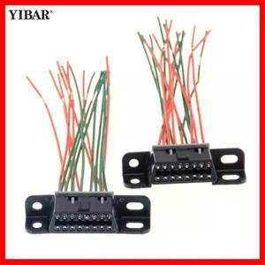 YIBAR 16핀 자동차 컴퓨터 감지 범용 커넥터 메인 라인 케이블 암 연장 obd 2 어댑터
