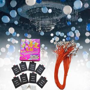 하향릴 12개의 8채널 풍선 폭파 무대 장식 웨딩 파티 개회식 무선 리모컨 키트