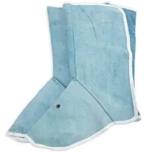 용접공 발등 종아리보호 가죽 발싸개 용접각반 불연장갑 안전 고급