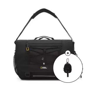 내셔널지오그래픽 ACC N255ACR020 브레이브 메신저백 BLACK