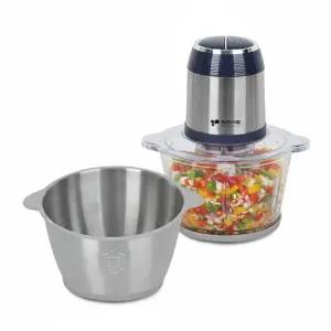 [C] 2L 대용량 멀티 다지기 4중 칼날 전동쵸퍼 KM-N14FM / 스테인리스+유리 2종