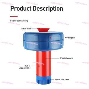 태양광 DC24V 분수 어항 에어레이터 산소 블래스트 강 관개용 워터 펌프