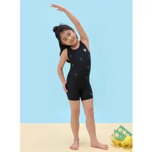 매장정품 ARENA 아레나 여아동 일반 젤리베어 아동3부 반신 레이서백 실내수영복(A5FG1GL04)BLK 1093088