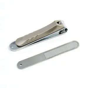 [하프클럽/]손톱깎이 2종세트 실버 틴케이스 위생 깍기