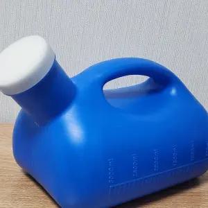 (다올)휴대용 소변기 남성 변기통 간이소변기 차량용 소변통 블루1P