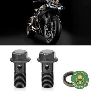 브레이크 캘리퍼 오토바이 반조 볼트 및 와셔 마스터 실린더용 M10